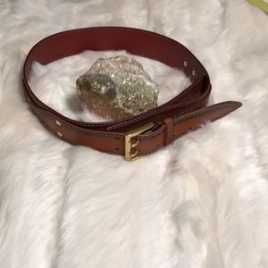 Belt linea pelle collection distressed cognac